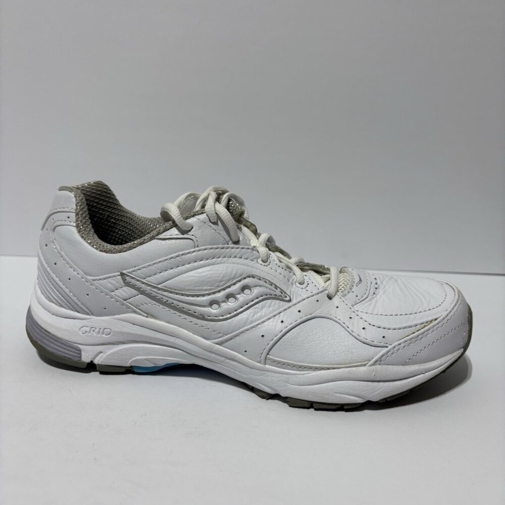 Saucony Women’s ProGrid Integrity ST2 White Walking Shoes, Size 9.5 Narrow